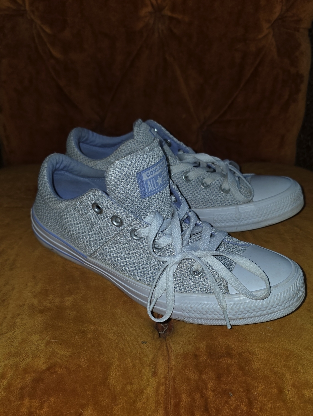 Converse Chuck Taylor All Star Low Sneakers Purple Lilac Womens 9